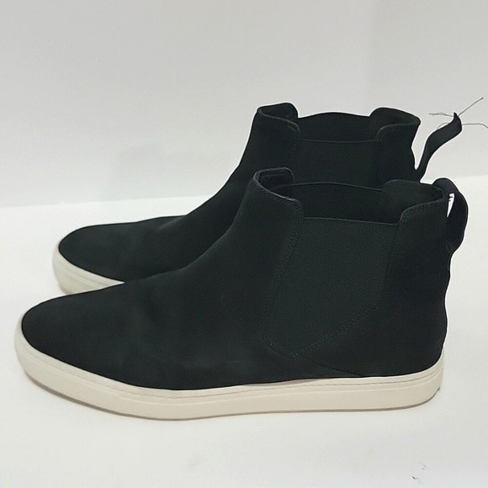 VINCE. Newlyn Black Sueded High Top Sneakers size 9.5